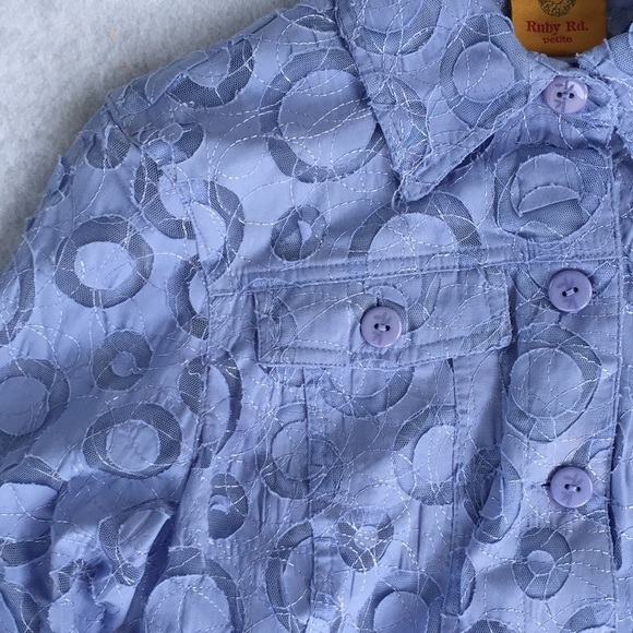 Ruby Rd. Petite Shirt/Top Size 8P NWOT - Picture 3 of 7